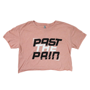 Past The Pain Pink Crop